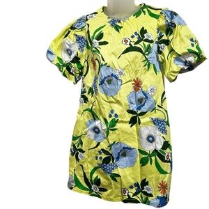 I.N.C. International Concepts Floral dress above the knee Size Small puff sl